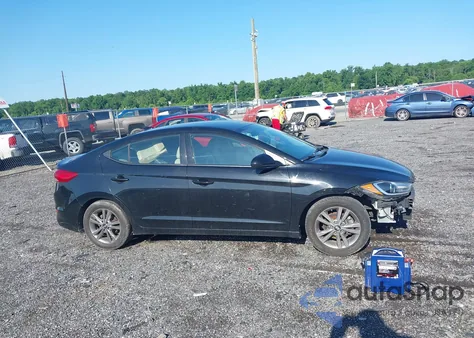 2018 Hyundai Elantra Sel из США, поврежденный, VIN 5NPD84LF5JH387862